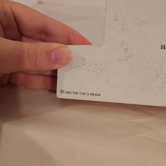 Vintage 1995 The Cat's Meow Vandiver Inn Maryland Shelf Sitter - Picture 4 of 7